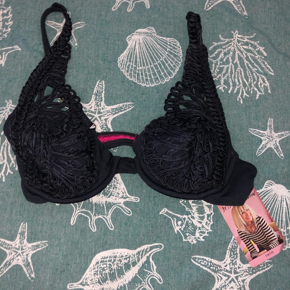 Betsey Johnson swim top
